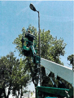 comer cox park LED lighting